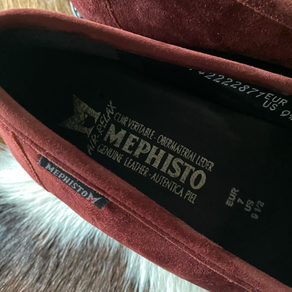 Mephisto Salka Loafer in Cordovan SZ 9 or 9.5 NEW - Picture 8 of 10